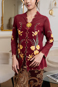 Soraya Kebaya Top in Red
