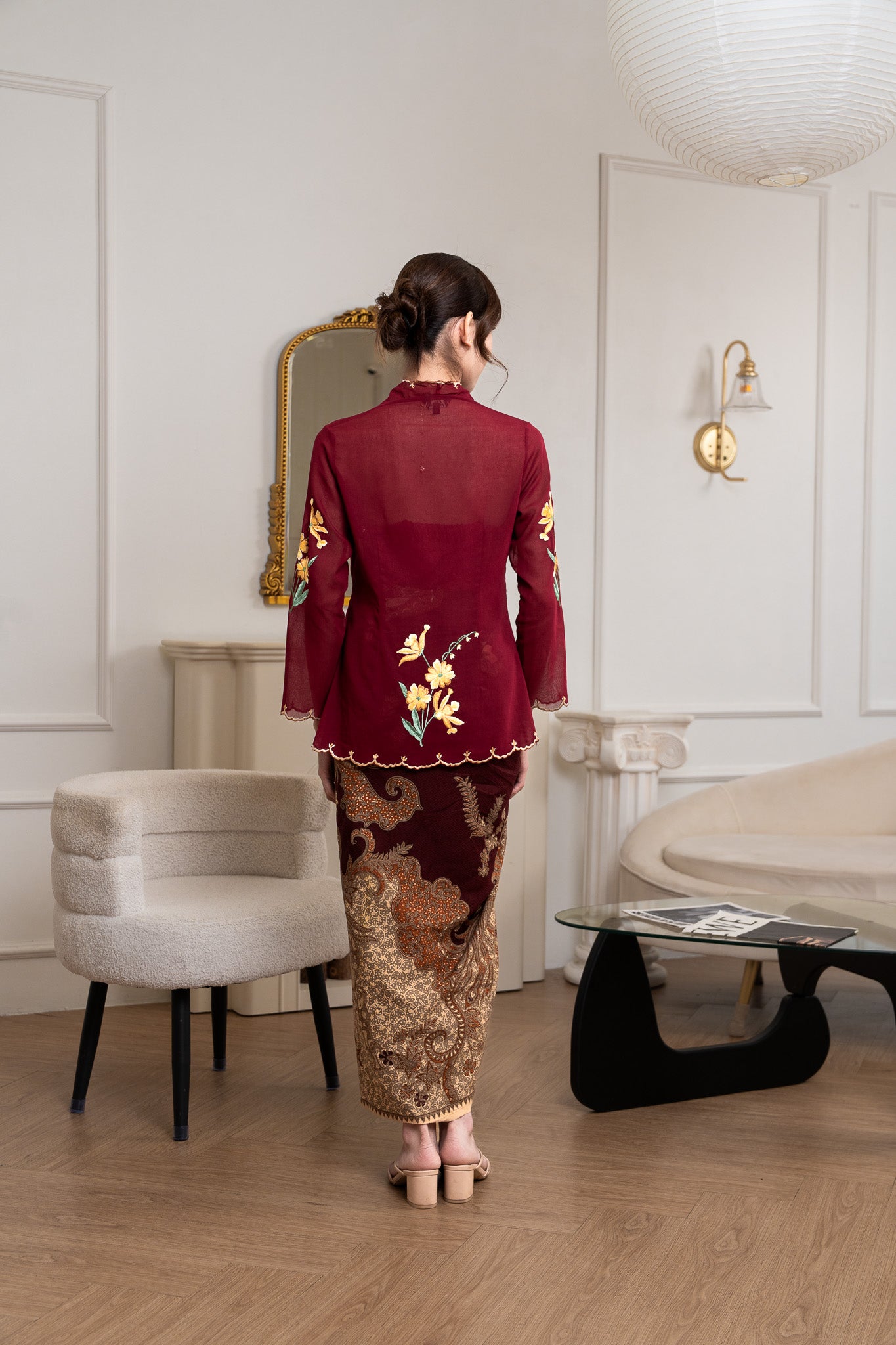 Soraya Kebaya Set in Red
